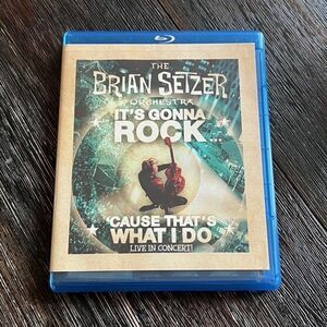 The Brian Setzer Orchestra It's Gonna Rock 'Cause That's Live in Concert Blu-Ray